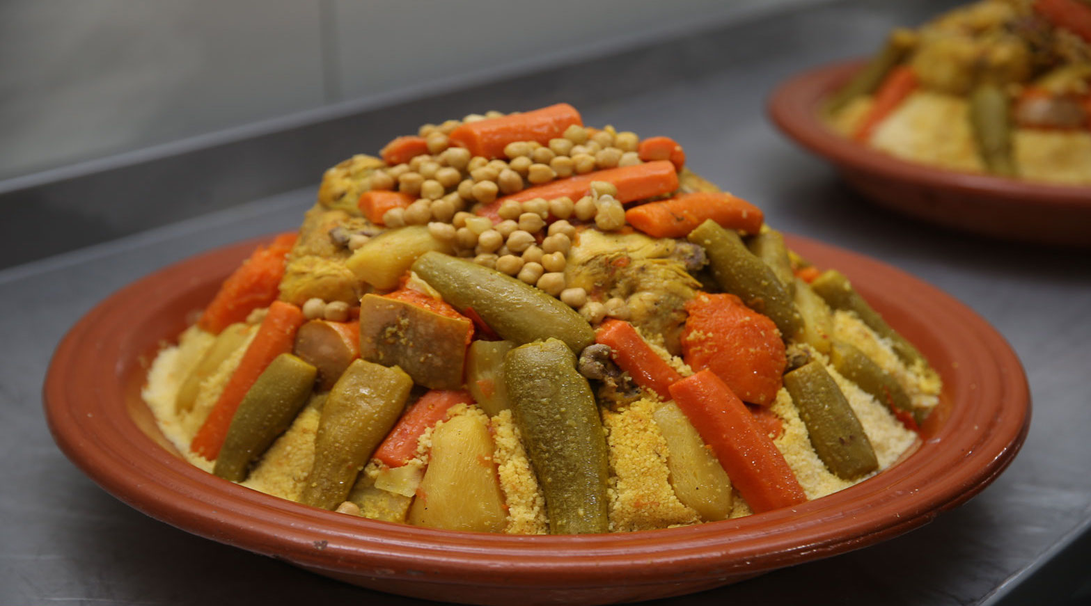 Moroccan Couscous with vegetables